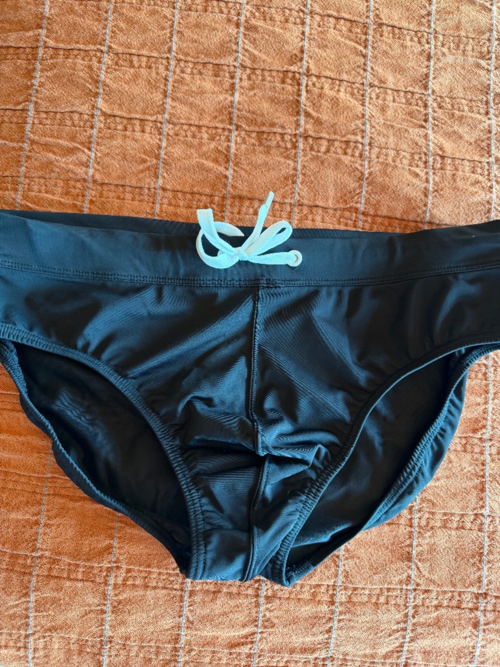 2xist rio swim brief, black, size Large